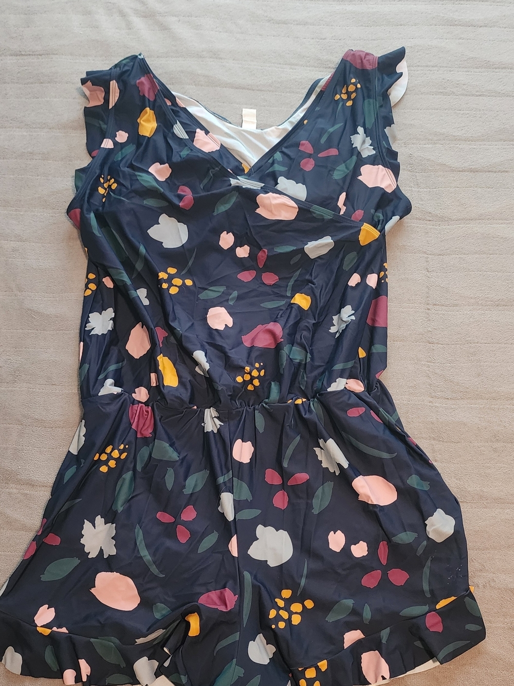 Honey Mark Swim Romper XL